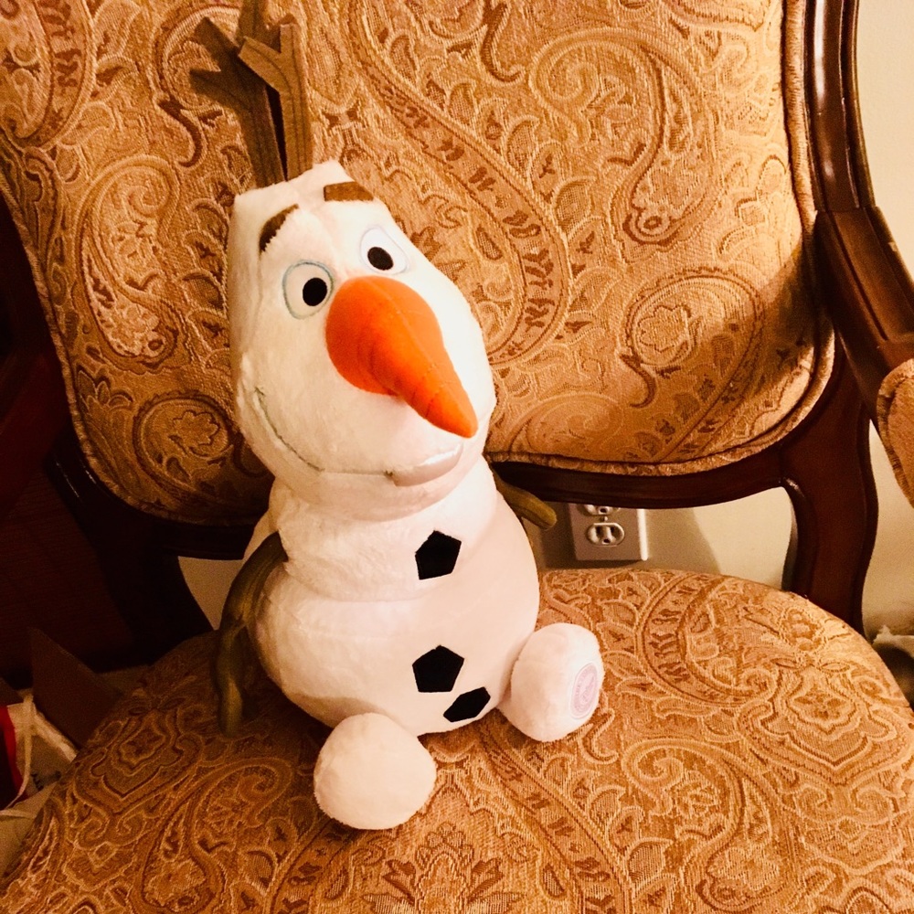 Disney Plush Olaf from Frozen Stuffed Animal - Picture 4 of 6